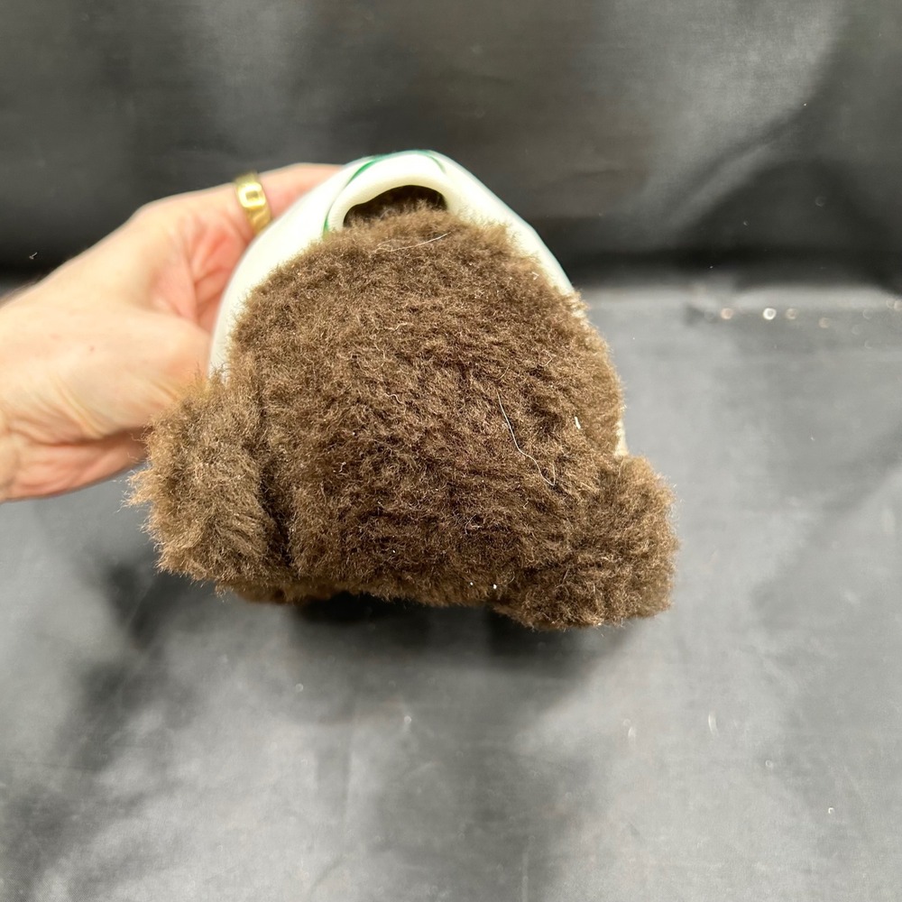 Vintage Edmonton Eskimos Grey Cup Champions Teddy Bear Plush CFL Football - Picture 6 of 6